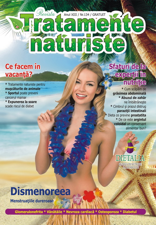 Coperta revista Tratamente naturiste nr.134