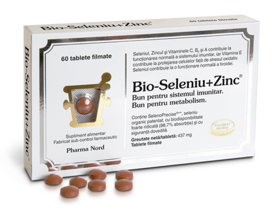 Antioxidantii naturali si Bio-Seleniu+Zinc de la Pharma Nord